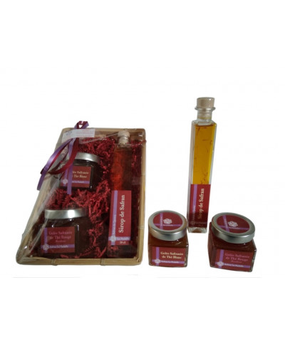 Gelée safranée de Thé Vert, 230 gr.
